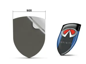 Infiniti Decalcomanie Auto Resistenti Limitate Universali